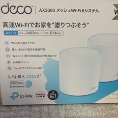 Deco AX3000 TP-LINK 2個入りタイプ   の画像
