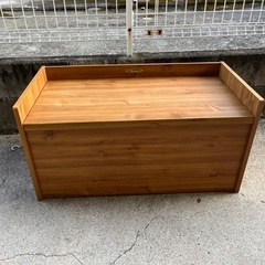 【お話中】収納ベンチの画像