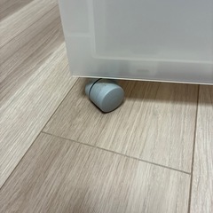 無印良品ポリプロピレン　四段収納ストッカー　キャスター付の画像