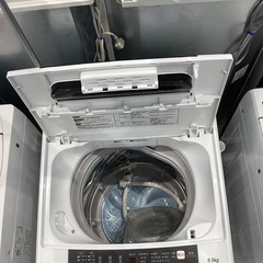 【家電6ヶ月保証】Hisenseの2019年製　全自動洗濯機　5.5kgの画像