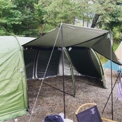 フィールドアーfieldoorトンネルテント620カーキの画像
