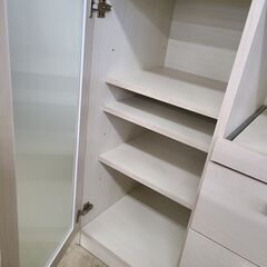J1043【リユースのサカイ柏店】中村敬木工　レンジ台　タピオカⅡ　80R　クリーニング済の画像