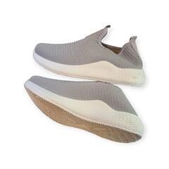 【美品】CORRERレディース スリッポン スニーカー 23.5cm グレーの画像