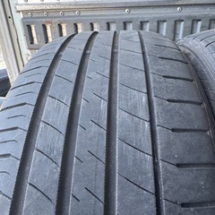 バリ山　DUNLOP ダンロップ　LEMANSV 215/50R18 夏タイヤ　2021年製　18インチ　エスティマ　ステップワゴン　などの画像