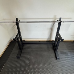 バーベルラック　バーベルシャフト　アイロテック　BARWING