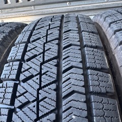 バリ山　BRIDGESTONE ブリヂストン　ブリジストン　VRX2 145/80R12 スタッドレス　タイヤ　2019年製　12インチ　ザッツ　ライフ　ミニカの画像