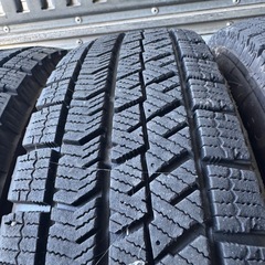 バリ山　BRIDGESTONE ブリヂストン　ブリジストン　VRX2 145/80R12 スタッドレス　タイヤ　2019年製　12インチ　ザッツ　ライフ　ミニカの画像