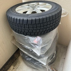 【美品】ホイル付き ダンロップ ウィンターマックス02 195/65R 15の画像