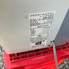 コロナ　窓用エアコンcw-1614
　の画像