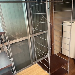 ハンガーラック可動棚の画像