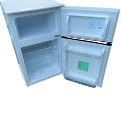 Hisense ノンフロン冷凍冷蔵庫 2ドア HR-B95A 93L 2021年製の画像