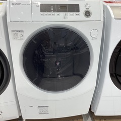 【家電1年保証】SHARPの2022年製　ドラム式洗濯乾燥機　1...
