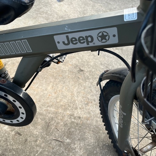 jeep子供自転車点検済み16サイズ