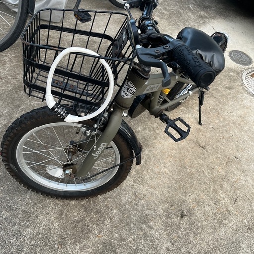 jeep子供自転車点検済み16サイズ
