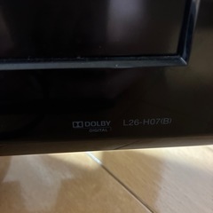 26インチテレビの画像