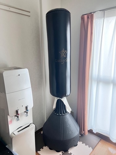 ほぼ未使用】直立式サンドバッグ