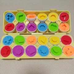 モンテッソーリ 知育玩具 マッチングエッグの画像