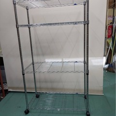 【中古】大阪引取限定 LIFELEX 4段スチールラック 収納家具【IG042　BNG1F059】の画像