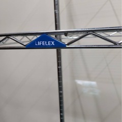 【中古】大阪引取限定 LIFELEX 4段スチールラック 収納家具【IG042　BNG1F059】の画像