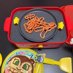 アンパン、たこ焼き、ホットプレートの画像