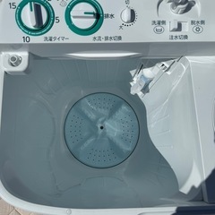 値引しました◾️アクア株式会社二層式洗濯機2022年式(新しいです)4kタイプ(中古)◾️の画像