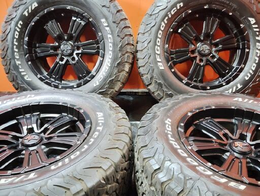 【BFGoodrich All-Terrain T/A KO2 LT275/70R17】夏タイヤ【MID NITRO POWER 17インチ 8J6HPCD139.7+20】バリ溝 ランクルプラド等 (VTO144)