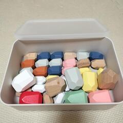積み木 知育玩具 スタッキングストーン の画像