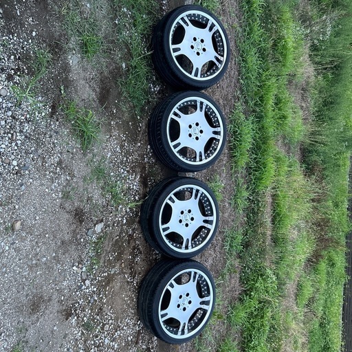 【19インチ4本】レオンハルト BEIL 8.5J/9J PCD114.3 引き取り限定