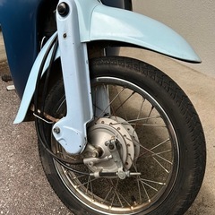 ホンダ リトルカブ 限定カラー ３速セル無し　走行少ないの画像