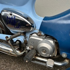 ホンダ リトルカブ 限定カラー ３速セル無し　走行少ないの画像