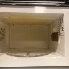【ブラック】電子レンジの画像