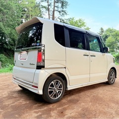 N BOXカスタム G.Aパッケージパーワスライドドア、バックカメラ、テレビ、ナビ、クリップダウンモニターの画像