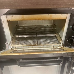 【ブラック】オーブントースターの画像