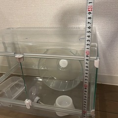ハムスターケージ　GEXグラスハーモニー450N highの画像