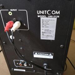 UNITCOMパソコンスピーカーの画像
