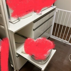 もう下げません。美品！お得！松田家具　カップボード　の画像