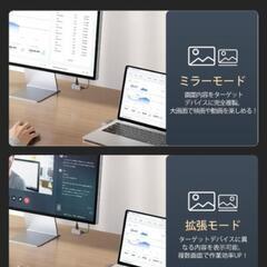 【新品未開封】ワイヤレスhdmi⭐️無線 送受信機セットの画像