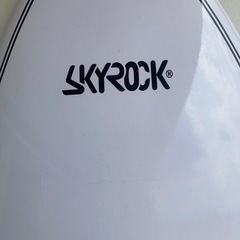 【希少】新品未使用SKYROCK サーフボード 6’6” トライフィン付き / エポキシ製・受け取り限定の画像