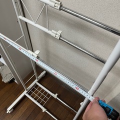 ハンガーラック　をお譲りします！無料！【引越しのため手放し】の画像