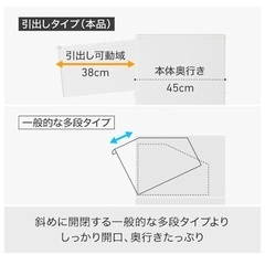 ★無料★Like-it ふた付きゴミ箱ホワイト★引越しのため7/15まで！★の画像