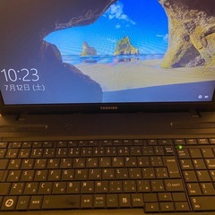 TOSHIBAパソコン の画像