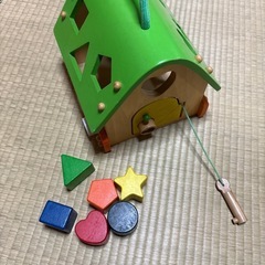 知育 型はめ 指先運動の画像