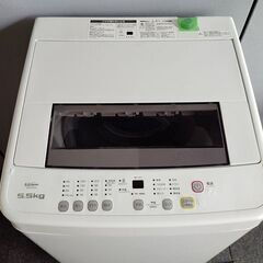 エスケイジャパン　全自動洗濯機　SW-K55A　5.5K『中古美品,』2023年式の画像
