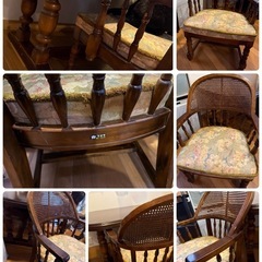 【今月取引希望】カリモク家具 karimokuコロニアルダイニングテーブルの画像