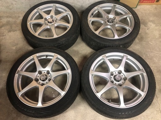 MANARAY SPORT EURO EDITION 17インチ 7J ＋48 5穴 PCD114.3