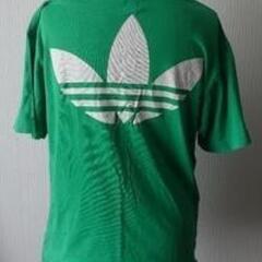 adidas グリーン Tシャツの画像