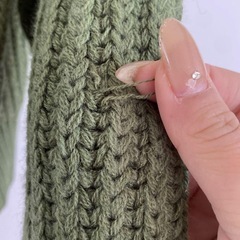 MOUSSY マウジー【F】レディース　オーバーニット　の画像