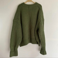 MOUSSY マウジー【F】レディース　オーバーニット　の画像