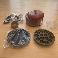 レコルト　パーティクッカー　たこ焼き機付