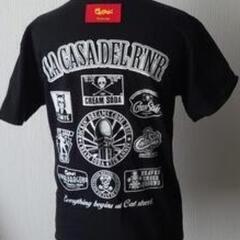 CREAM SODAクリームソーダ バックプリント Tシャツ 黒の画像